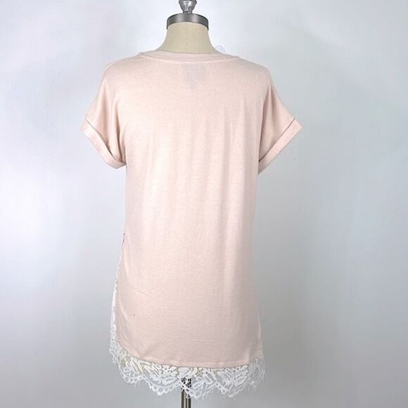 Bobeou | cream, off white lace blouse Small - Picture 4 of 12